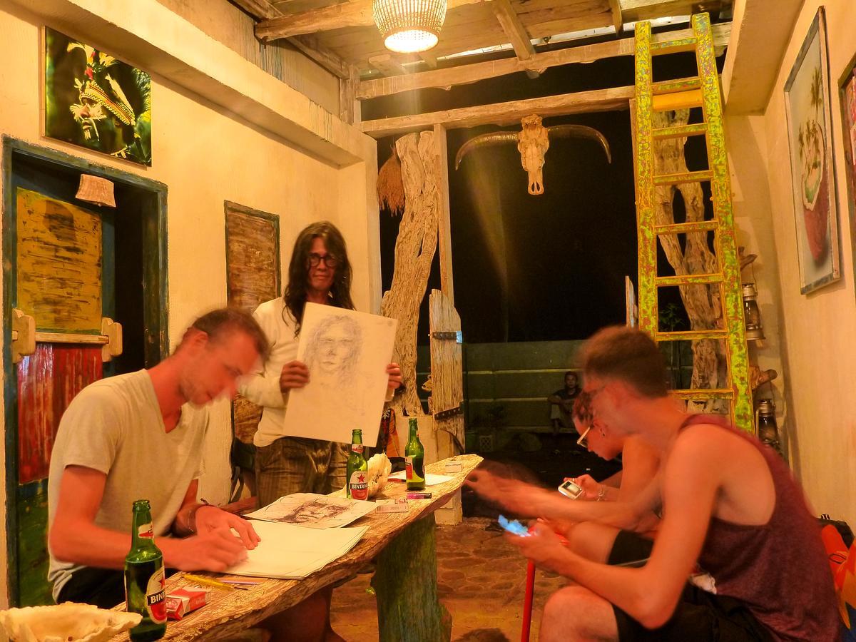 Gipsy Backpackers Hostel Gili Trawangan Exterior photo